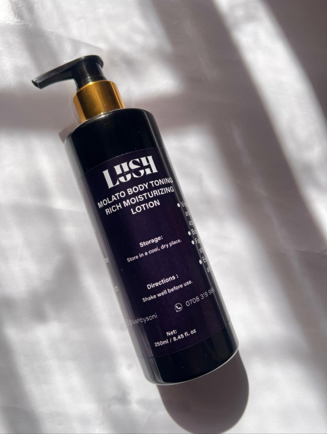 Molato Body Toning Rich Moisturizing Lotion – Tone, Nourish & Glow