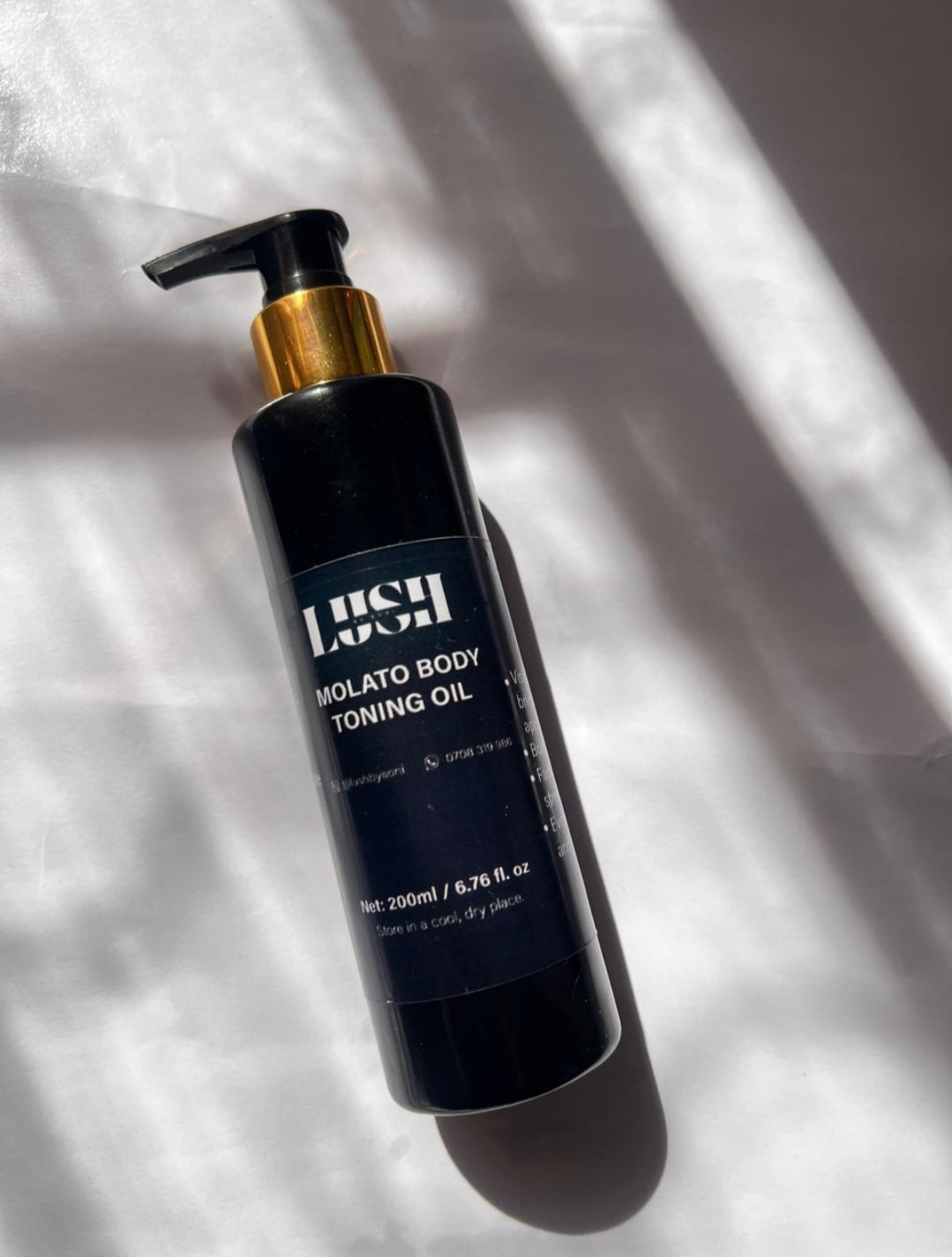 Molato Body Toning Oil – Deep Glow. Silky Nourishment. Visible Radiance